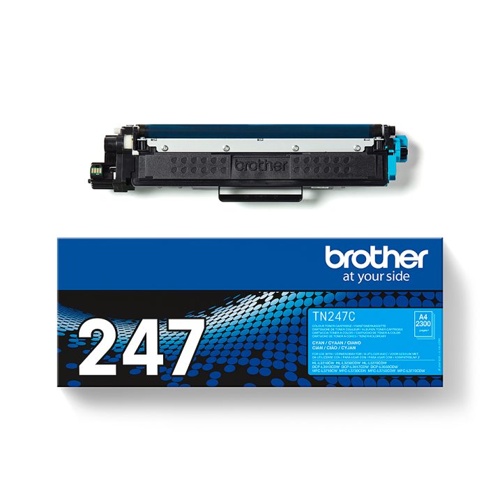 Brother TN-247C cartucho de toner 1 unidade(s) Original Ciano