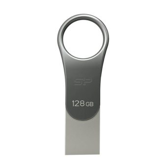 Silicon Power SP C80 USB-C 3.2 128GB Dual Metallic Flash Drive…