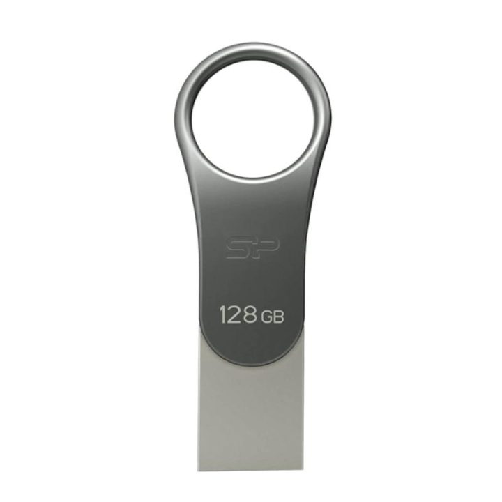 Silicon Power SP Lapiz USB C80 USB-C 3.2 128GB Dual Metálico…