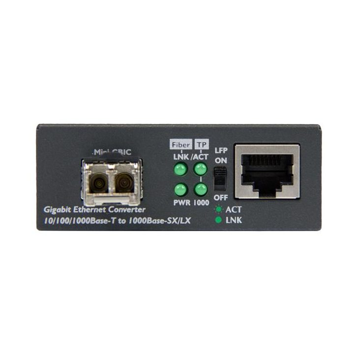 StarTech.com Conversor de Medios de Fibra LC Multimodo Para Redes…