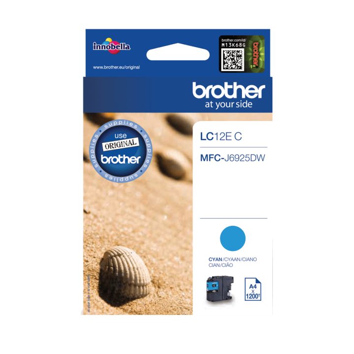 Brother LC12EC Ink Cartridge 1 piece(s) Original Cyan