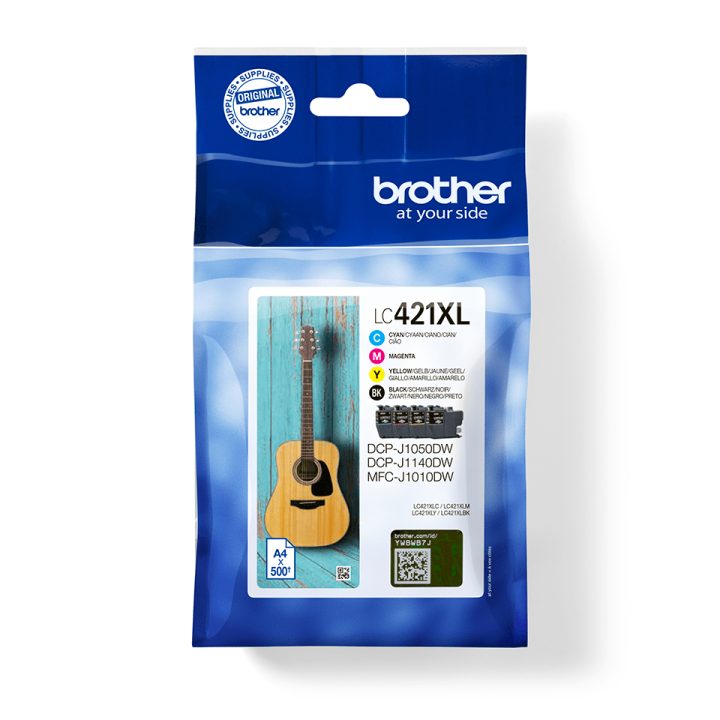 Brother LC-421XLVAL PagePack 4 piece(s) Original High Yield (XL)…