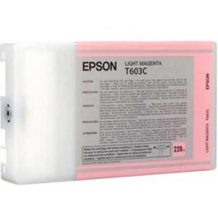Cartucho Epson T603C00 magenta claro