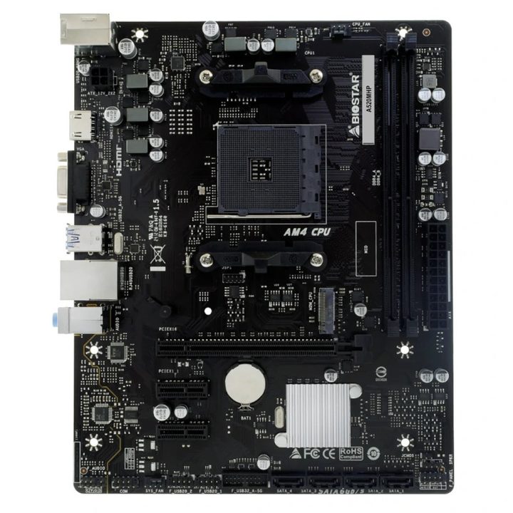 Placa base Biostar AM4 A520MHP matx DDR4