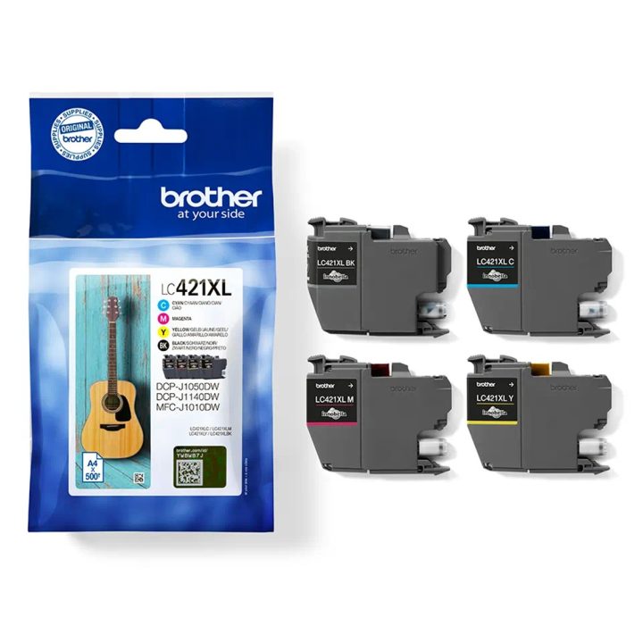 Brother LC-421XLVAL PagePack 4 piece(s) Original High Yield (XL)…