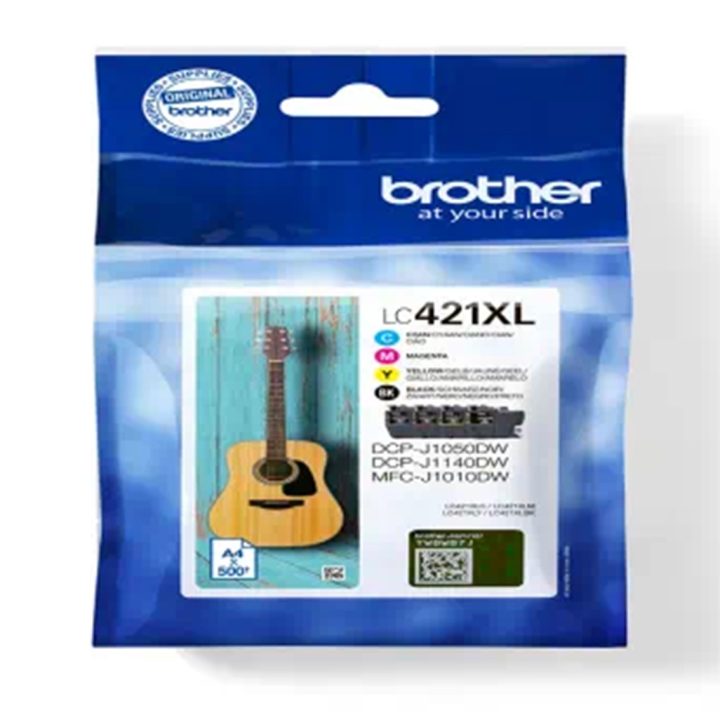 Brother LC-421XLVAL PagePack 4 peça(s) Original Alto rendimento (XL)…