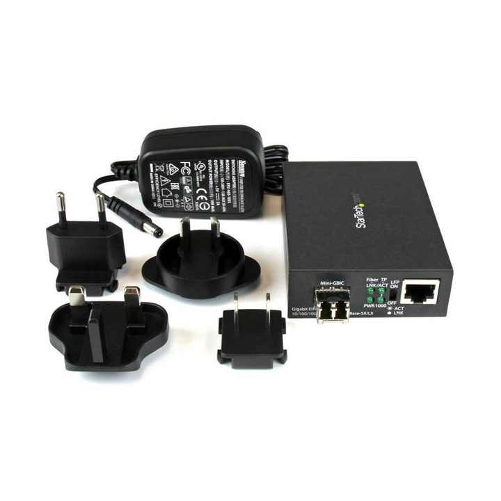 StarTech.com Conversor de Meios de Fibra LC Multimodo Para Redes…