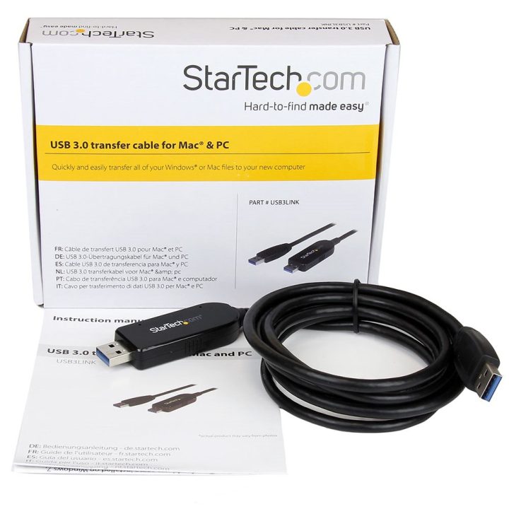 StarTech.com Cabo de 1,8 m de Transferência de Dados USB 3.0 para…