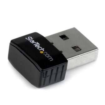 StarTech.com USB 2.0 to Wireless N 300 Mbps Mini Wireless Network…