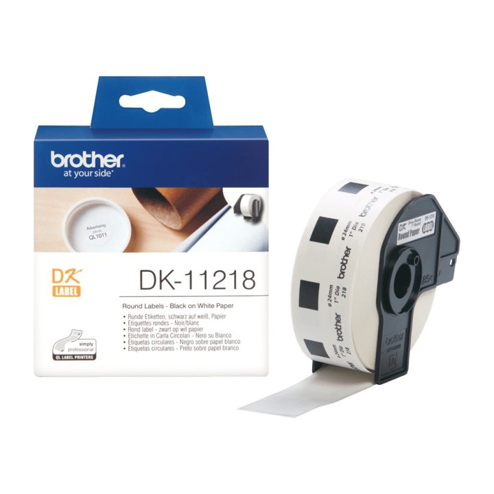 Brother DK-11218 Printer Label White