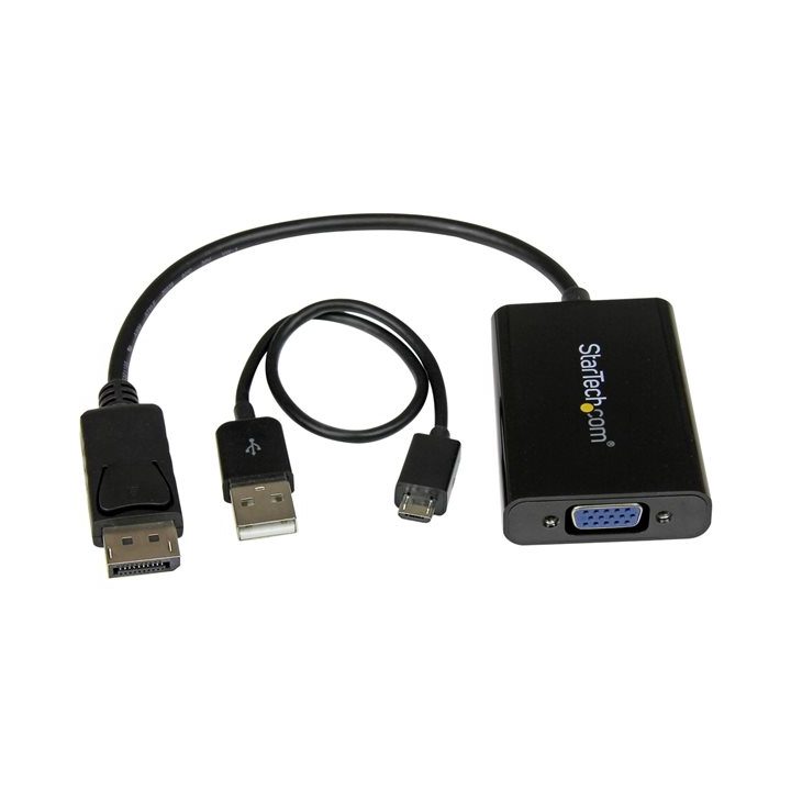 StarTech.com DisplayPort to VGA Video Adapter with Audio