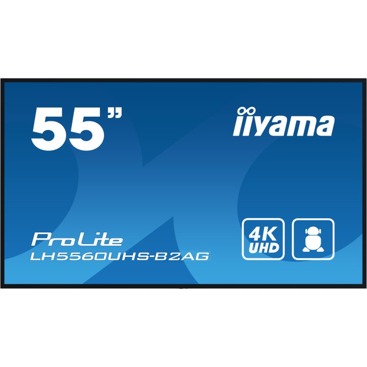 iiyama LH5560UHS-B2AG ecrã de sinalização digital Quadro digital em…
