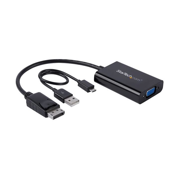 StarTech.com DisplayPort to VGA Video Adapter with Audio