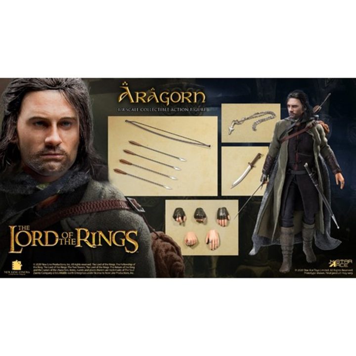Figura star ace el señor de los anillos aragorn 2.0 version especial…