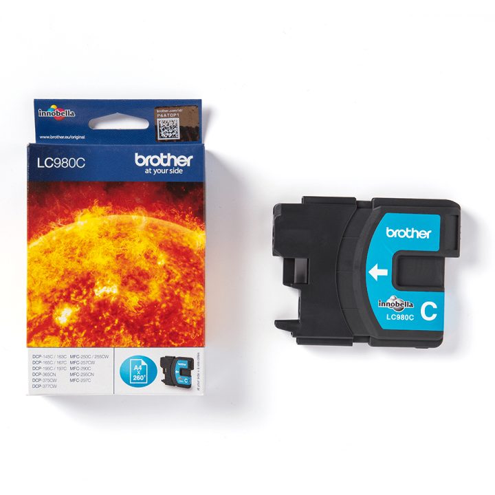 Brother LC980C ink cartridge 1 piece(s) Original Cyan