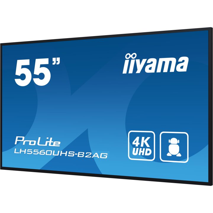 iiyama LH5560UHS-B2AG ecrã de sinalização digital Quadro digital em…
