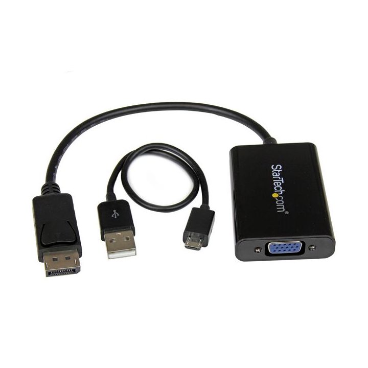 StarTech.com Adaptador de vídeo DisplayPort para VGA com áudio