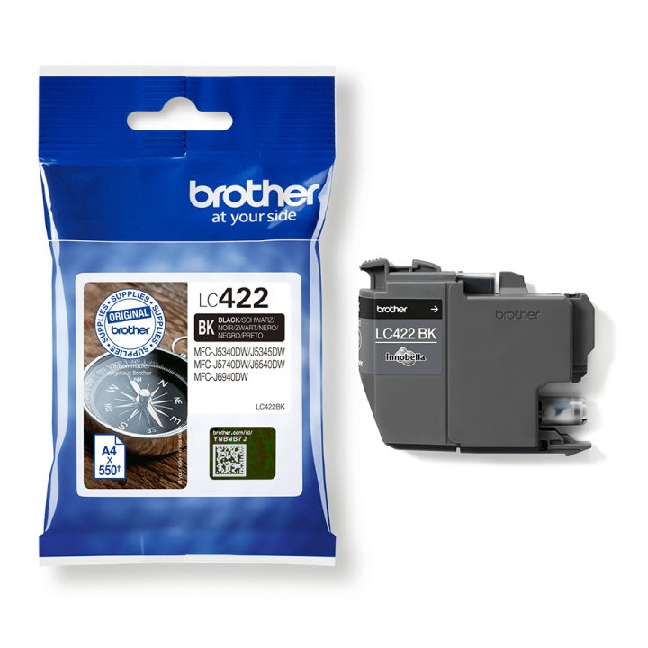 Brother LC422BK Ink Cartridge 1 piece(s) Original Black