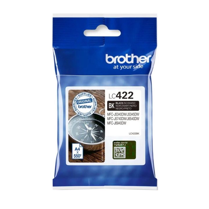 Brother LC422BK Ink Cartridge 1 piece(s) Original Black