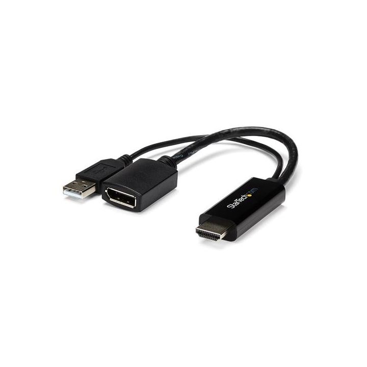 StarTech.com HDMI to DisplayPort Converter - 4K