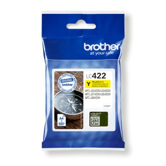 Brother LC-422Y ink cartridge 1 piece(s) Original Yellow