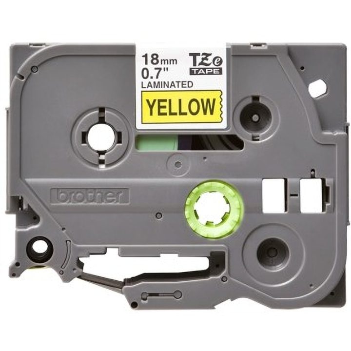 Brother TZE-641 fita para impressora de etiquetas Preto sobre amarelo