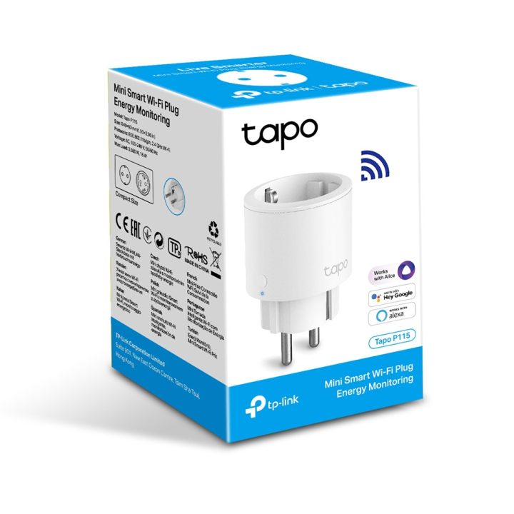 TP-Link Tapo P115 Smart Plug 3680 W White
