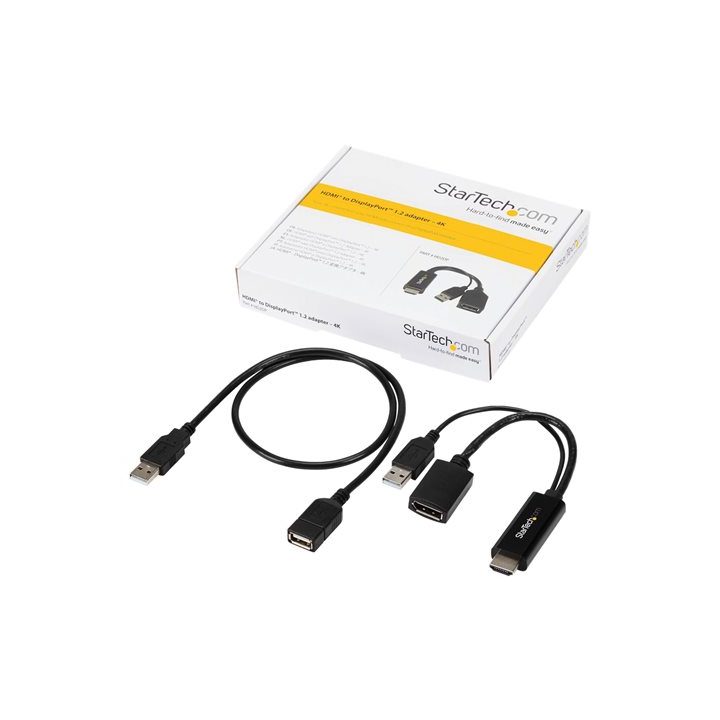 StarTech.com Conversor HDMI a DisplayPort - 4K