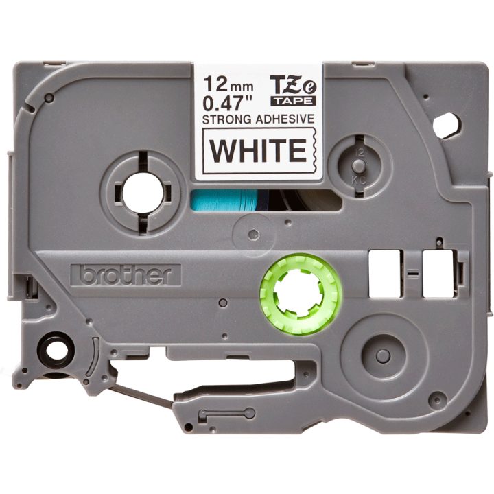 Brother TZE-S231 Label Printer Tape Black on White TZ