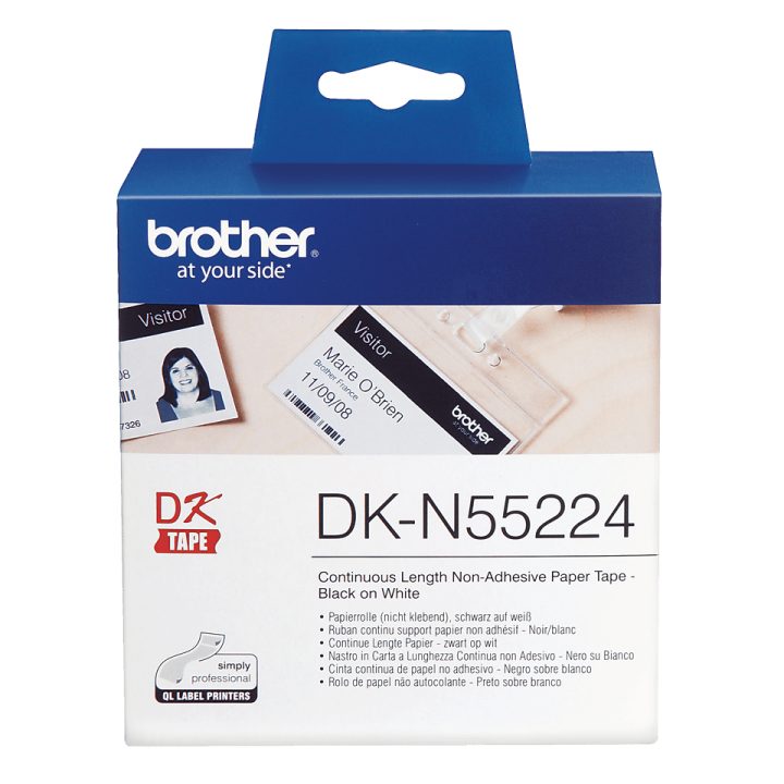 Brother DK-N55224 cinta para impresora de etiquetas