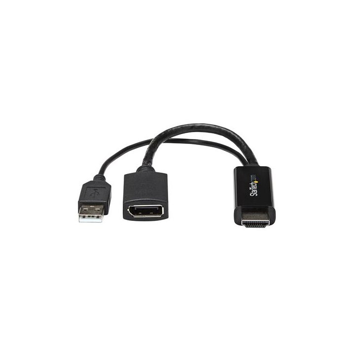 StarTech.com Conversor HDMI a DisplayPort - 4K