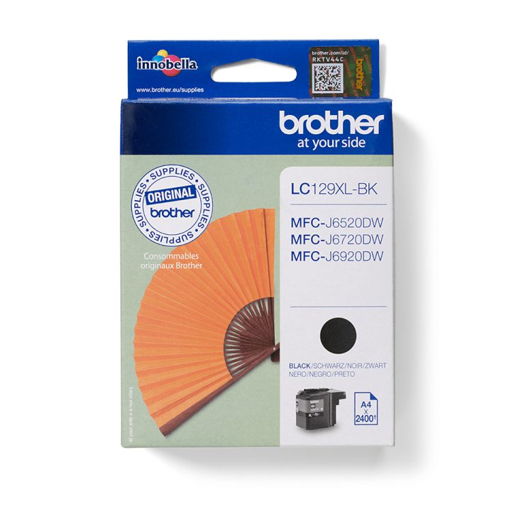 Brother LC129XLBK Ink Cartridge 1 piece(s) Original High Yield (XL)…