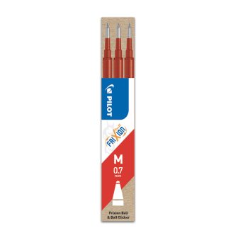 Pack 3 recambios frixion rojo Pilot bls-FR7-r-s3