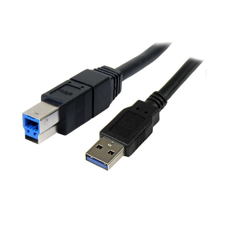 StarTech.com Cabo USB 3.0 SuperSpeed Preto de 3 metros - A Macho a B…