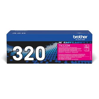 Brother TN-320M cartucho de tóner 1 peça(s) Original Magenta