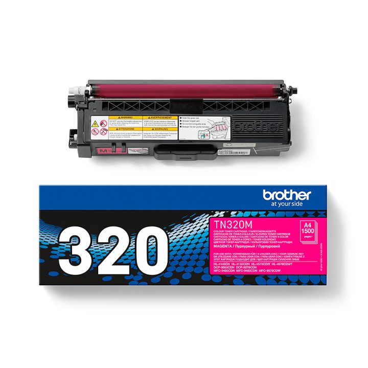 Brother TN-320M cartucho de tóner 1 peça(s) Original Magenta