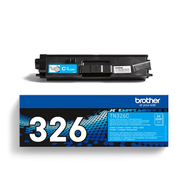 Brother TN-326C cartucho de tóner 1 peça(s) Original Ciano