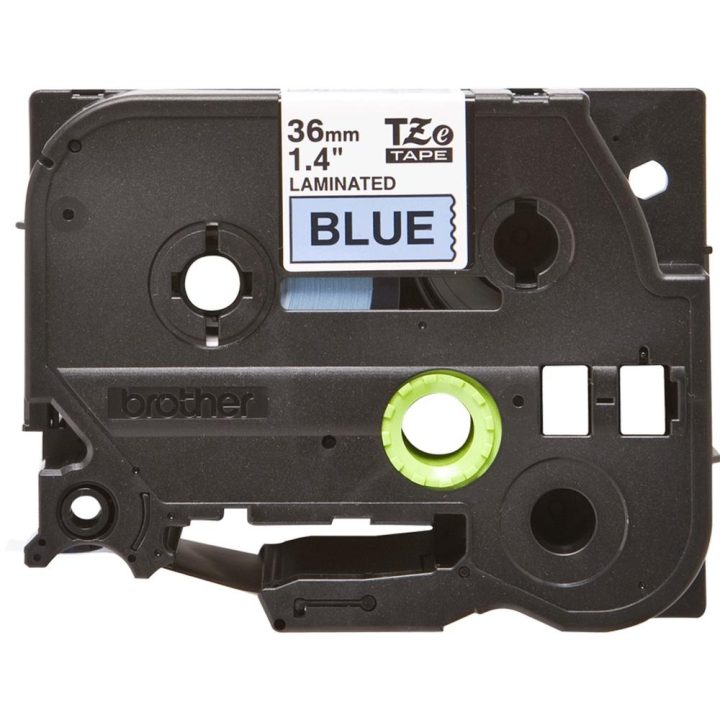 Brother TZE-561 cinta para impresora de etiquetas Negro sobre azul