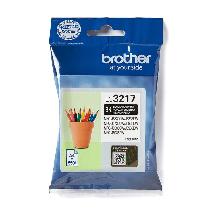 Brother LC3217BK cartucho de tinta 1 peça(s) Original Preto
