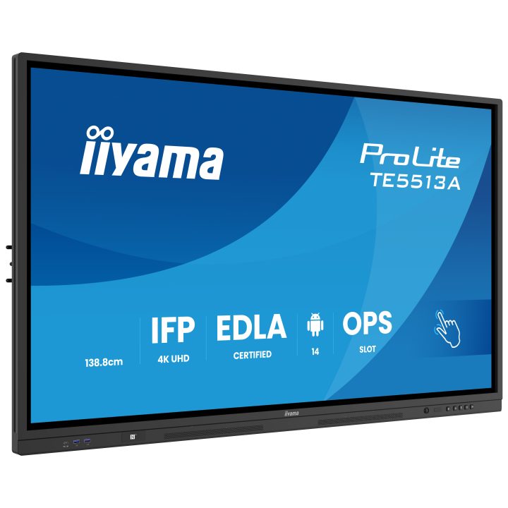 iiyama TE5513A-B3AG pantalla de señalización Panel plano interactivo…