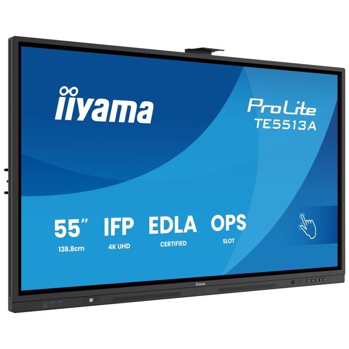 iiyama TE5513A-B3AG pantalla de señalización Panel plano interactivo…