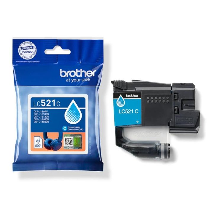 Brother LC521C ink cartridge 1 piece(s) Original Cyan