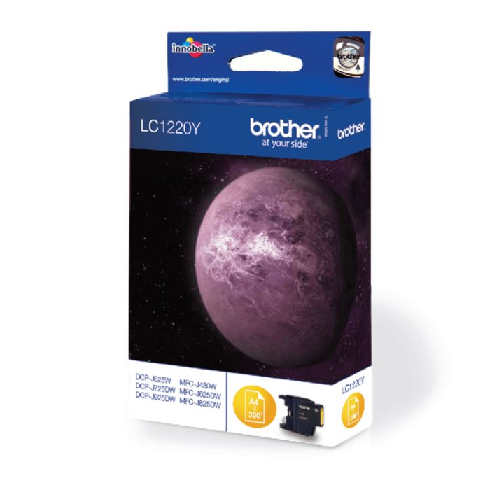 Brother LC1220Y ink cartridge 1 piece(s) Original Standard yield…