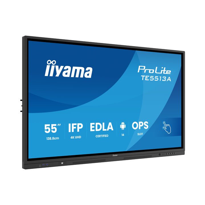 iiyama TE5513A-B3AG ecrã de sinalização Painel plano interativo 54,6"…