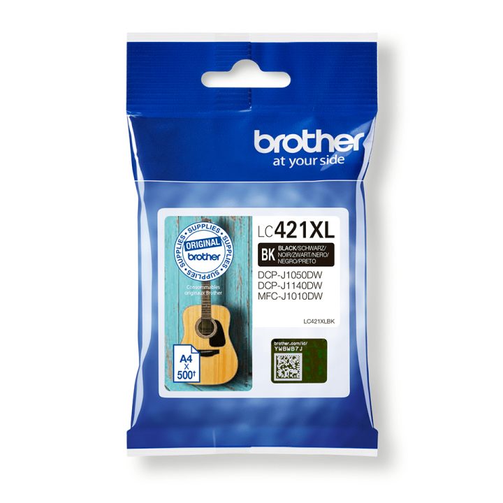 Brother LC-421XLBK ink cartridge 1 piece(s) Original High yield (XL)…