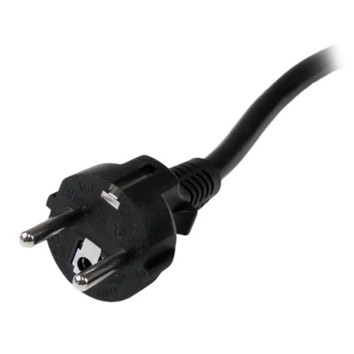 StarTech.com Cable de 2m de Alimentación de Ordenador, 16AWG, EU…