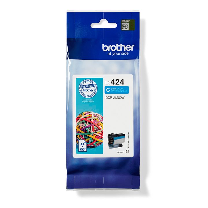Brother LC424C cartucho de tinta 1 unidade(s) Original Ciano