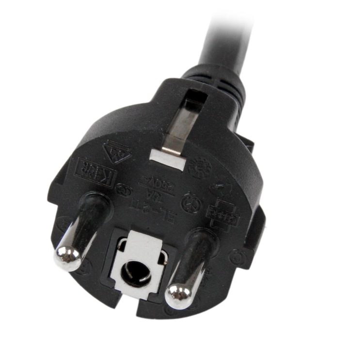 StarTech.com Cabo de Alimentação de PC de 2m, 16AWG, EU Schuko para…