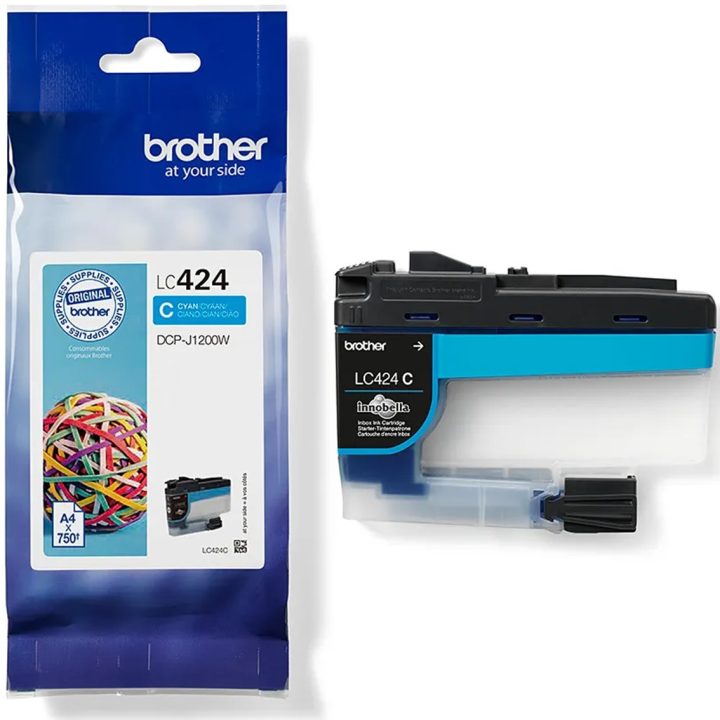 Brother LC424C ink cartridge 1 piece(s) Original Cyan