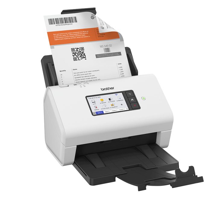 Brother ADS-4900W scanner ADF + scanner de alimentação de folhas 600…
